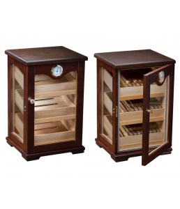 Model # 200W Humidor -  13 W x 19.25 H x 11.25 D - Holds 125 - 150 Loose Cigars