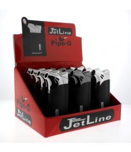Jet Line Pipe-G - PIPE LIGHTER  - SOFT FLAME - DISPLAY of 12 - #47-950