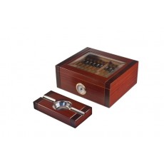 Humidor Home #8 REALLY SUPREME SET + ASHTRAY 50 Cigars ROSEWOOD Model # IGO REALLY SUPREME
